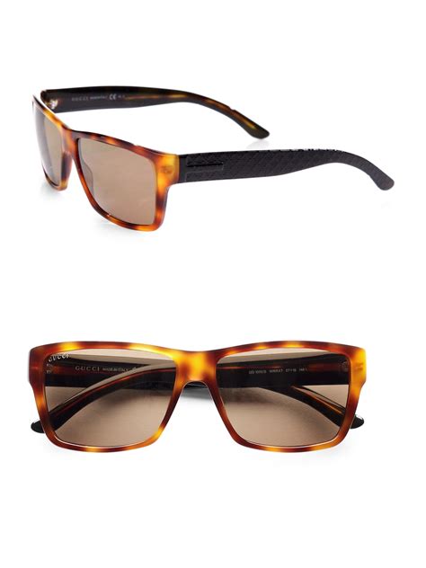 gucci tortoise shell glasses|gucci rimless glasses for men.